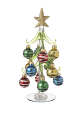 Ganz Christmas Trees With Ornaments
