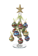 Ganz Christmas Trees With Ornaments