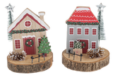 Ganz Wood Slice Christmas Decor