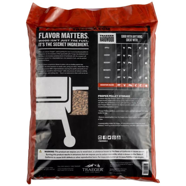 Traeger Signature Blend Wood Pellets - 20 lbs.