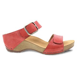Dansko Womens Tanya Coral Milled Burnished Sandals