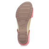 Dansko Womens Tanya Coral Milled Burnished Sandals
