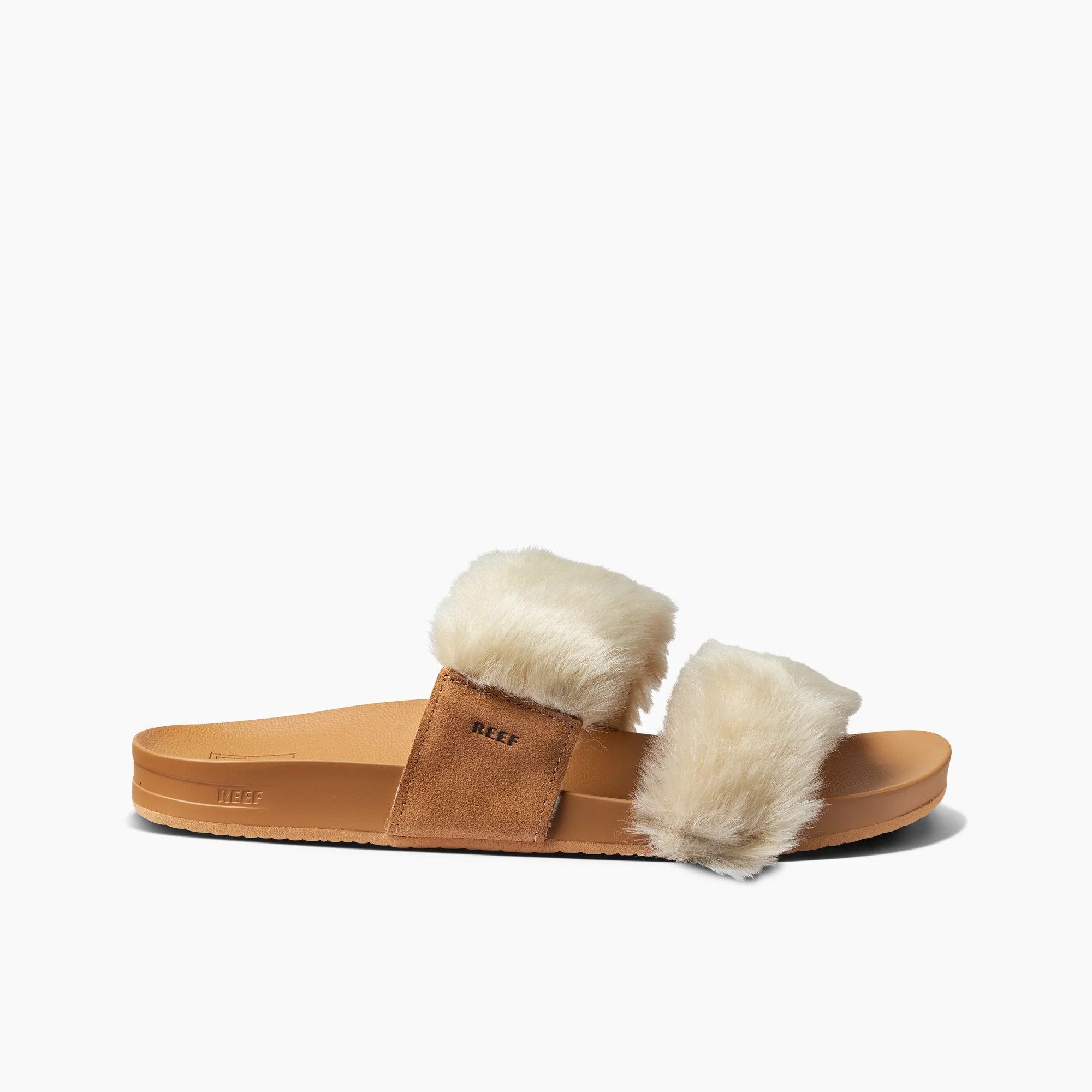 REEF Womens Cushion Vista Cozy Slide Sandals