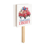 P. Graham Dunn Sweet Land of Liberty Garden Sign