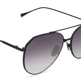 DIFF Charitable Eyewear Dash - Black Grey Gradient Sharp - Non-Polarized Sunglasses