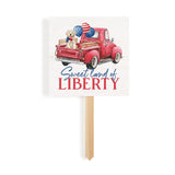 P. Graham Dunn Sweet Land of Liberty Garden Sign
