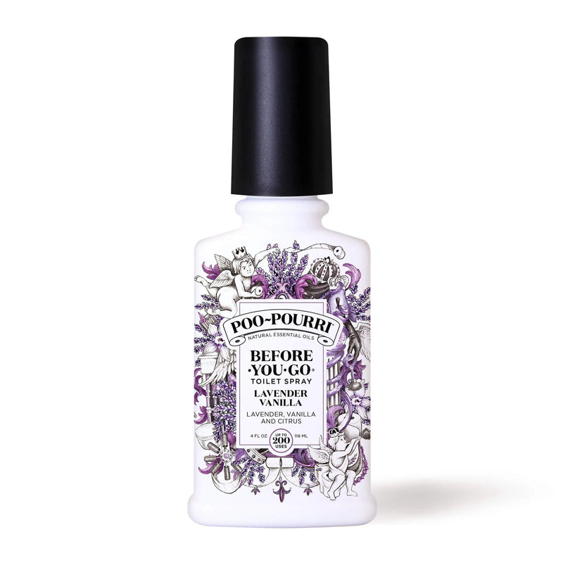 Poo~Pourri Before-You-Go Lavender Vanilla Scent Toilet Spray - 4 oz.
