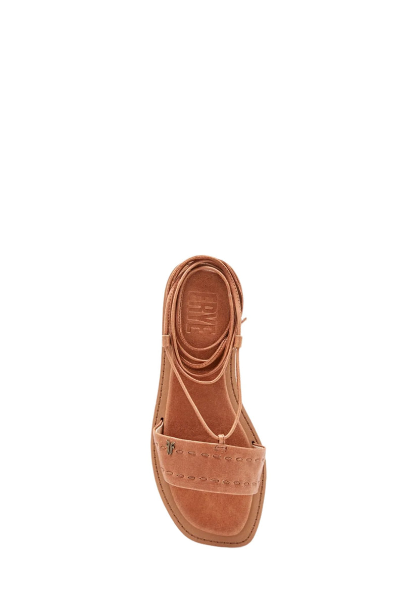 Frye Womens Faye Ankle Tie Sandals