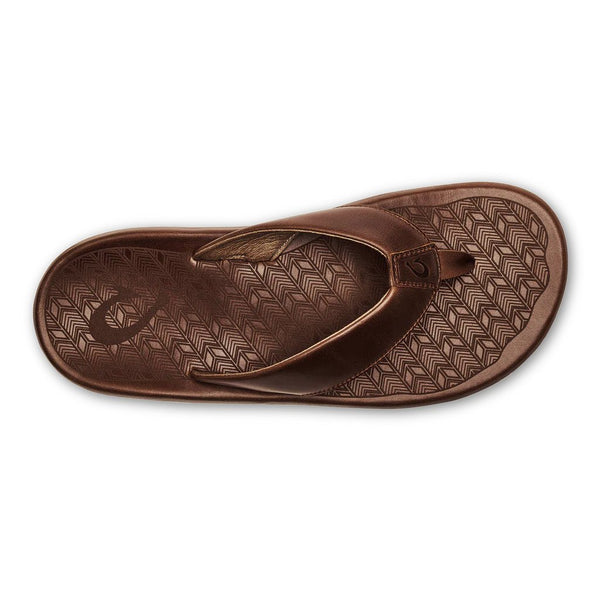 OluKai Mens ‘Ilikai Leather Sandals