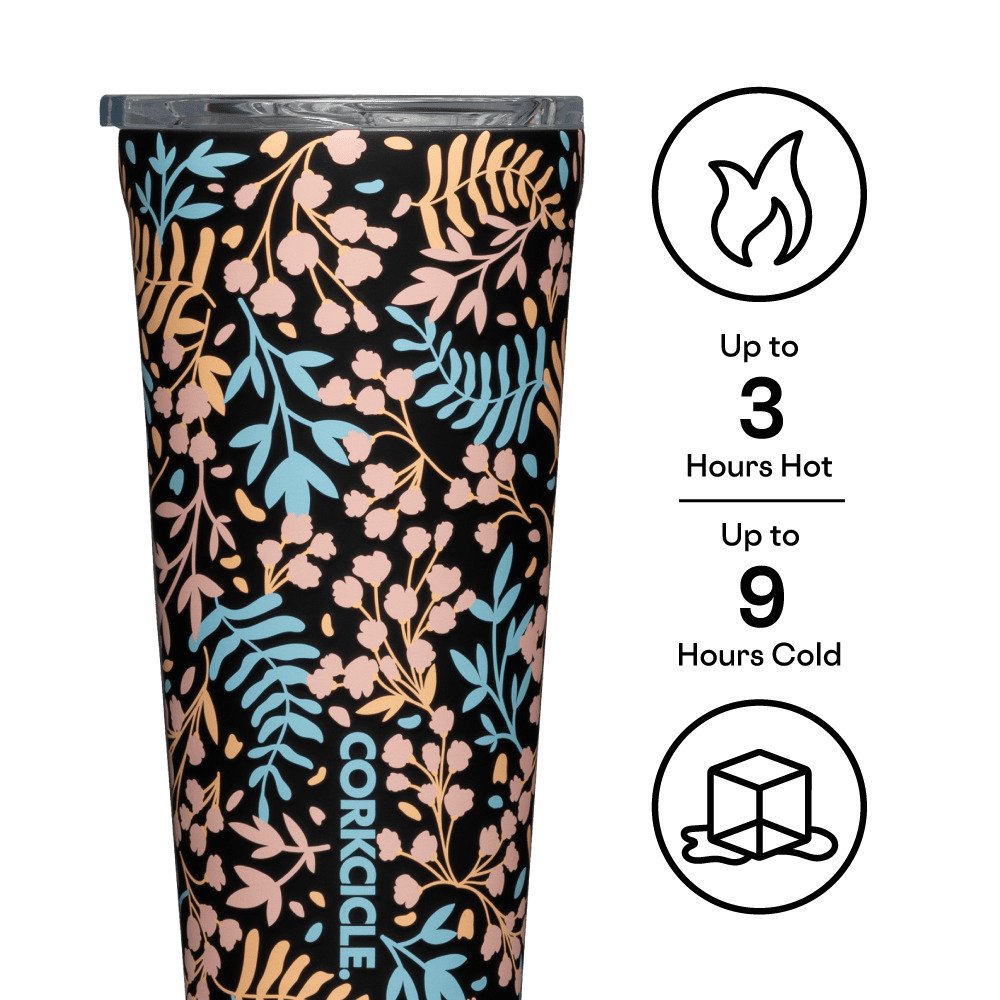 Corkcicle Floral Tumbler - 24 oz.