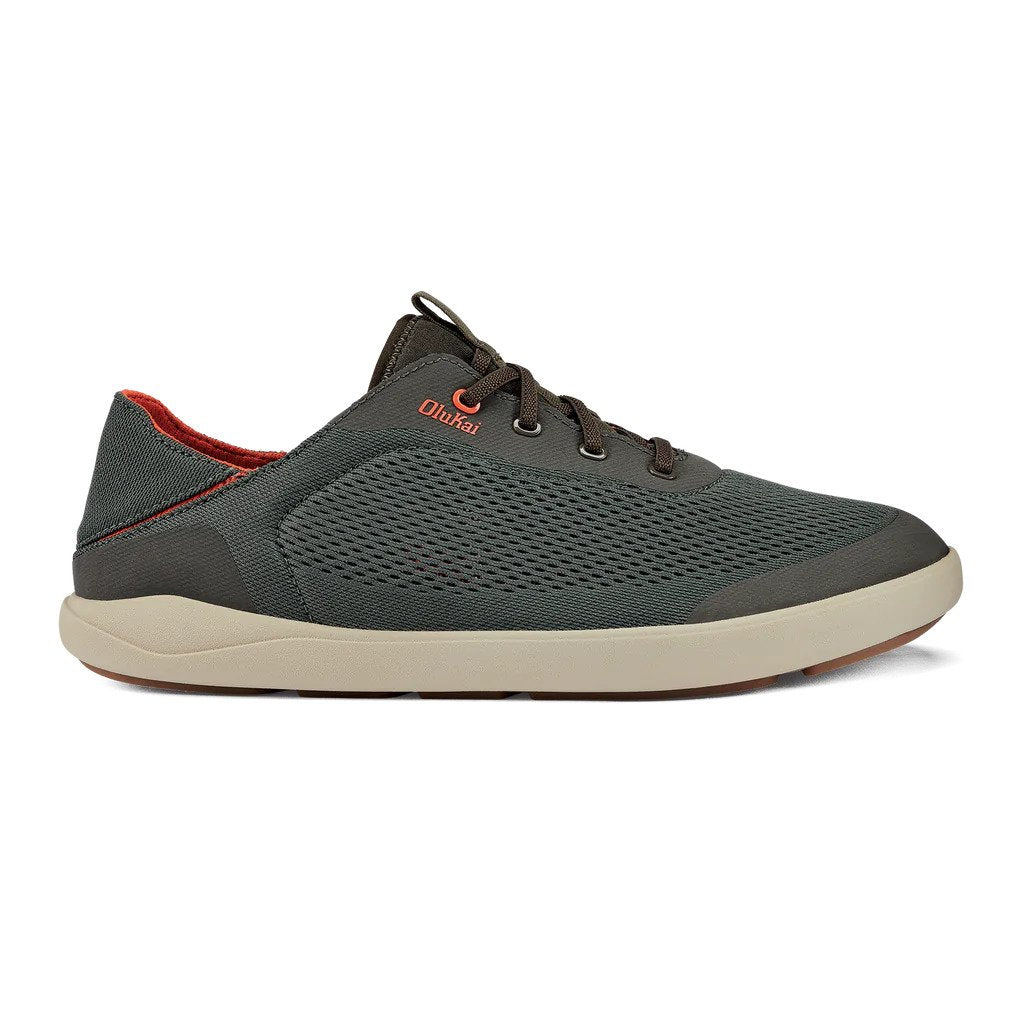 OluKai Mens Moku Pae No Tie Boat Shoes