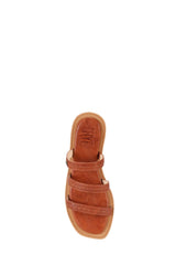 Frye Womens Faye Strappy Slide Sandals