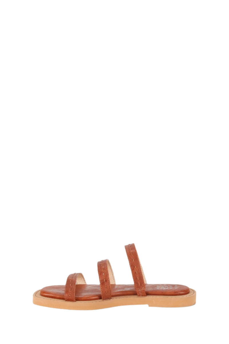 Frye Womens Faye Strappy Slide Sandals