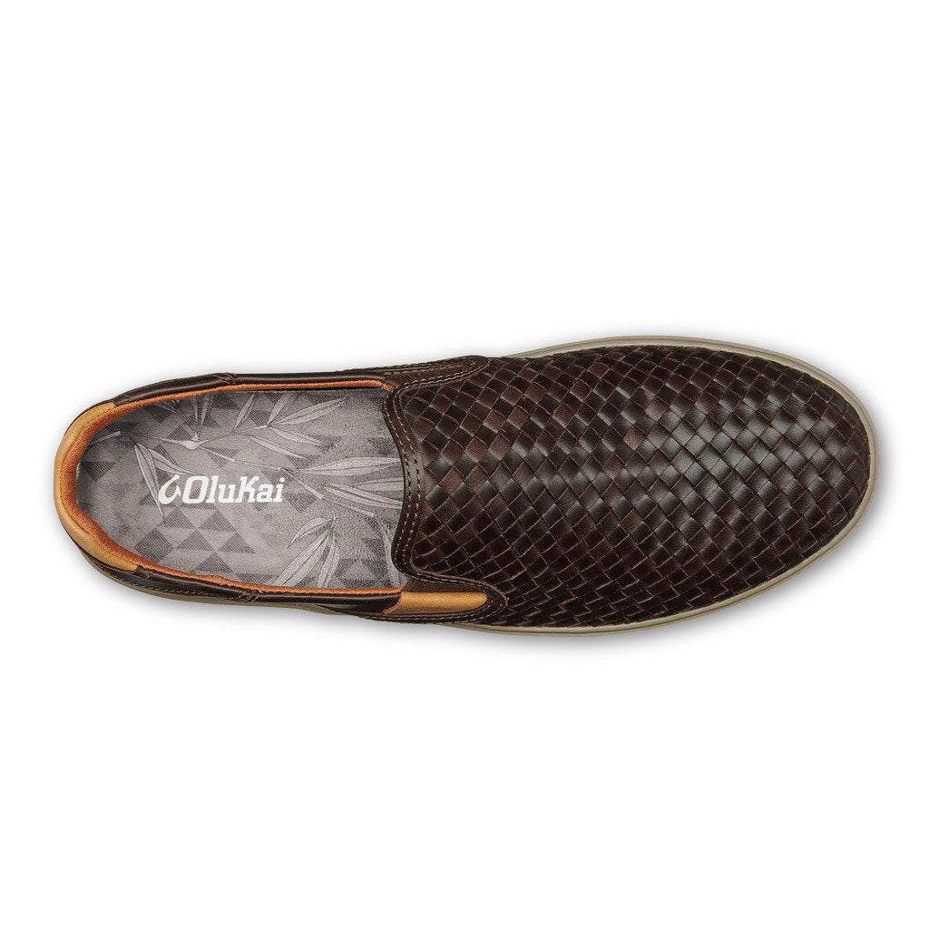 OluKai Mens Lae‘ahi Lauhala Slip-On Shoe