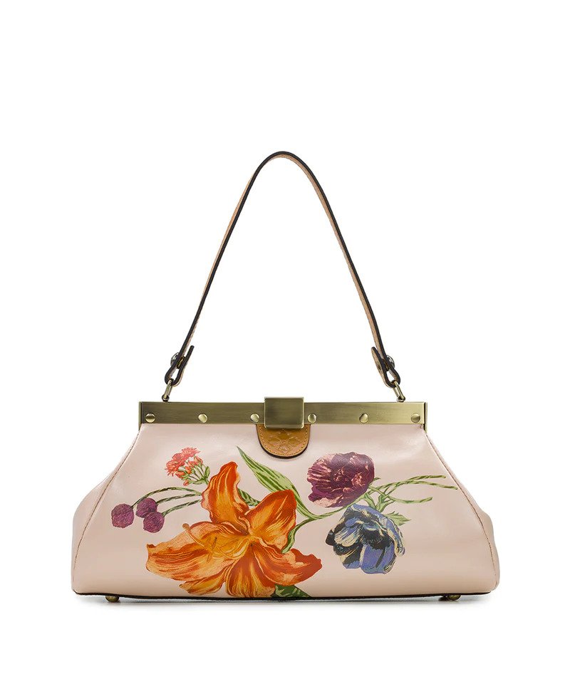 Patricia Nash Ferrara Frame Satchel Handbag