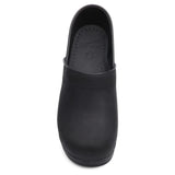 Dansko Womens Professional Black Oiled Clogs