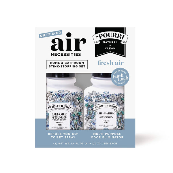 Poo~Pourri Travel Air Necessities Fresh Air Duo Set