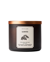 Bath & Body Works 3-Wick Candle - Leaves
