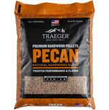 Traeger Natural Hardwood Pecan Pellets - 20 lbs.