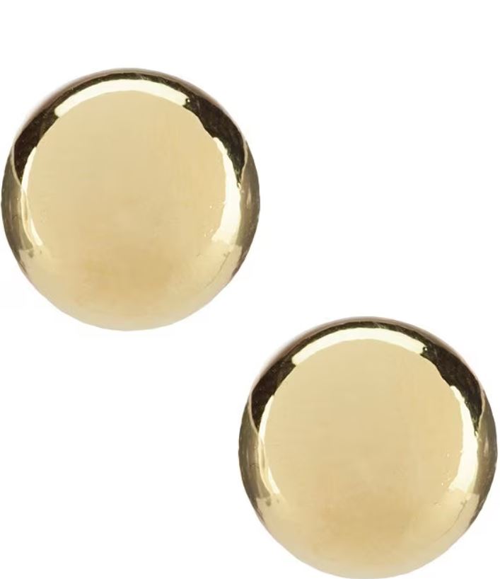 Lauren Ralph Lauren Metal Ball Stud Earrings - 6 mm