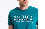 Nautica Mens J-Class Sail Racing Short Sleeve T-Shirt