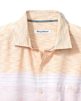 Tommy Bahama Mens Sand Linen Short Sleeve Button Down Shirt