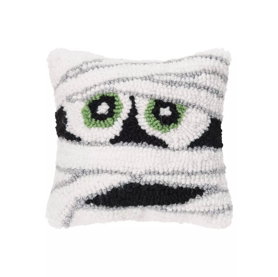 C&F Home Mummy Face Hooked Throw Pillow