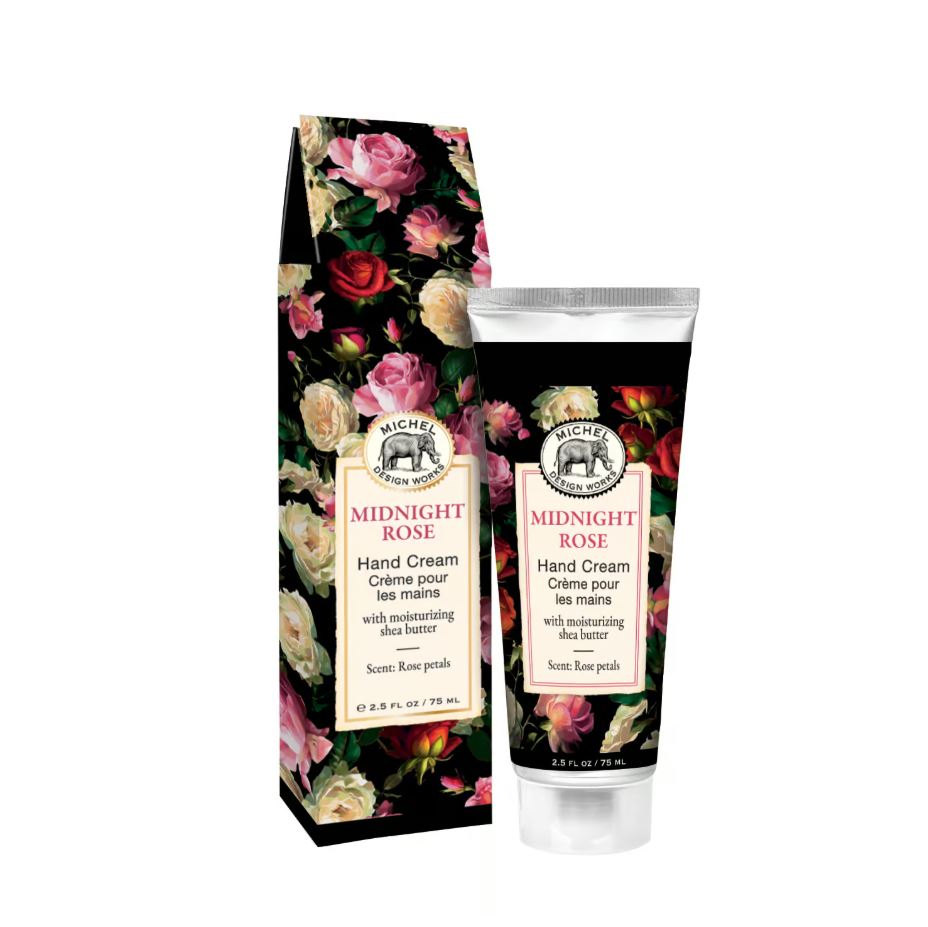 Michel Design Works Midnight Rose Large Hand Cream - 2.5 oz.