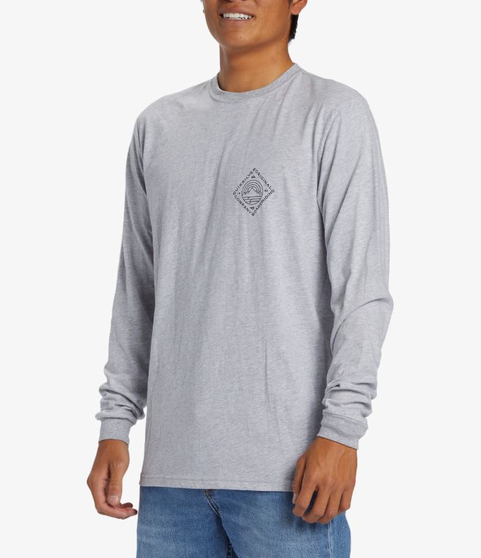 Quiksilver Mens Scenic View Long Sleeve T-Shirt