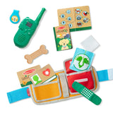 Melissa & Doug Let’s Explore Ranger Dog Plush with Search and Rescue Gear