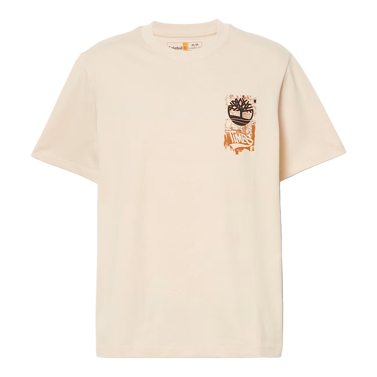 Timberland Mens Brand Carrier Slogan Back Graphic Short Sleeve T-Shirt