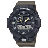 Casio Mens G-SHOCK GA710TU-1A3 700 Series Analog Digital Watch