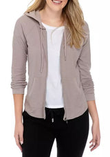 Calvin Klein Womens Zip Hooded Jacket