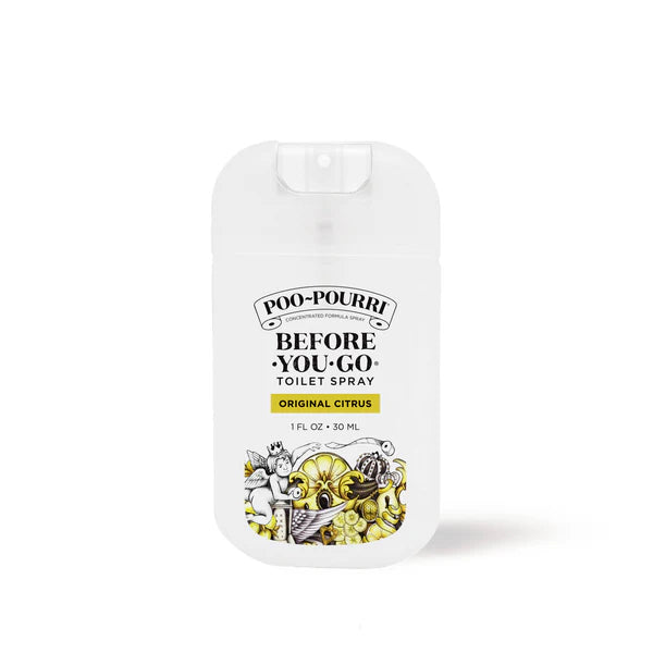 Poo~Pourri Before-You-Go Original Citrus Pocket Sprayer with Tray - 1 oz.
