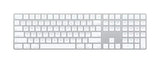 Apple - Magic Keyboard full size with Numeric Keypad (Lightning Port)