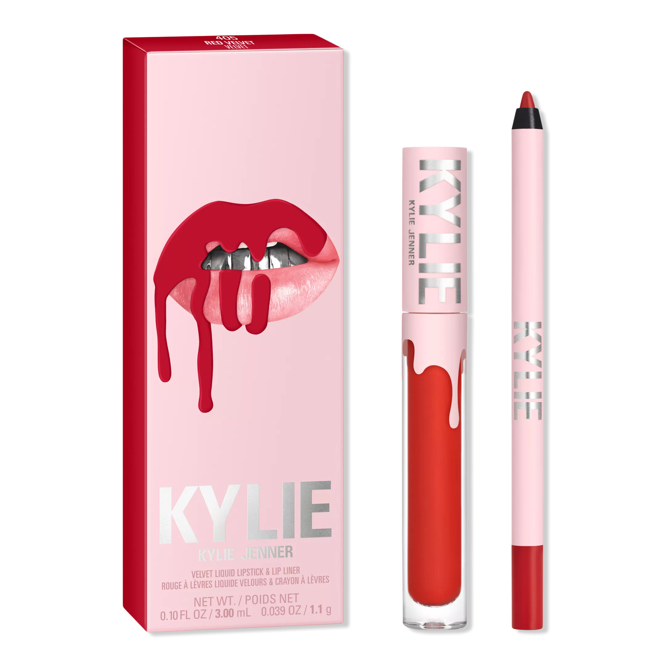Kylie Cosmetics Velvet Lip Kit - Red Velvet