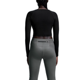 On Womens Studio Long-T Crop Top