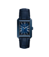 Fossil Carraway Three-Hand Navy Croco Leather Watch