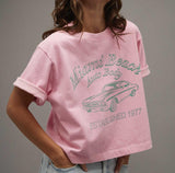 American Eagle Womens AE Boxy Graphic Short Sleeve T-Shirt