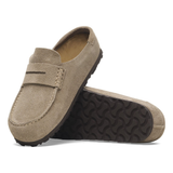 Birkenstock Naples Wrapped Suede Leather Clogs - Regular/Wide