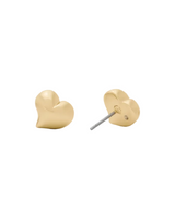 Kate Spade Valentines Day Gold Heart Stud Earrings