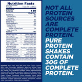 Pure Protein Complete Protein Shake - Vanilla Milkshake - 30 g.