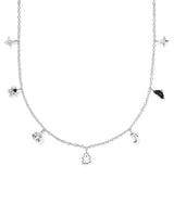 Kendra Scott Halloween Silver Strand Necklace