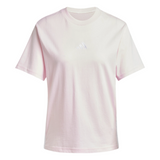 adidas Womens Essentials 3 Stripes Cotton Short Sleeve T-Shirt