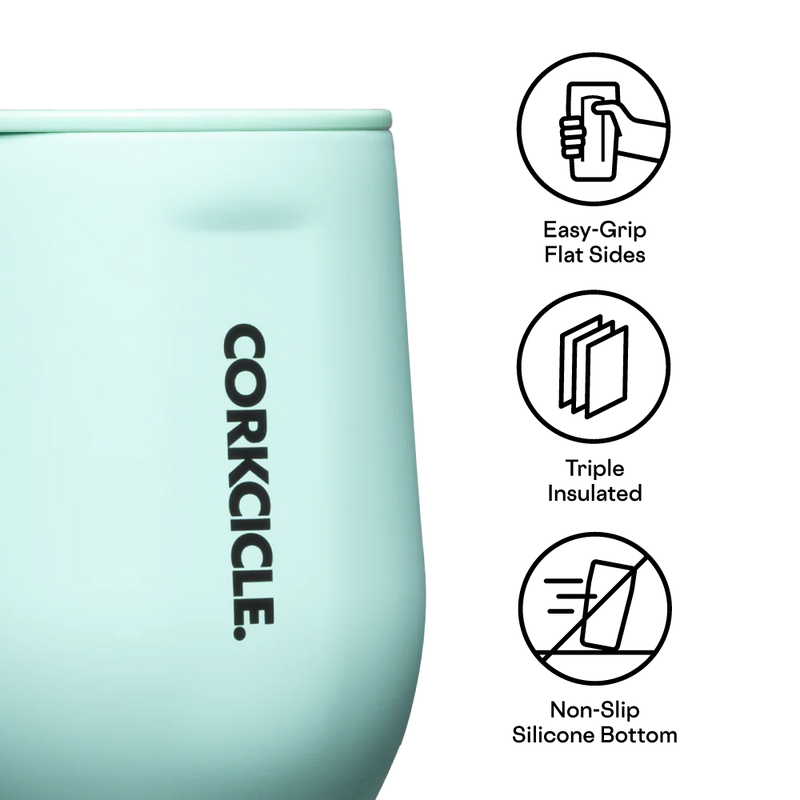 Corkcicle Neon Lights Stemless Wine Cup - 12 oz.