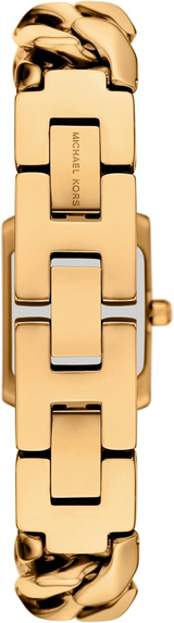 Michael Kors Womens Georgie Gold-Tone Stainless Steel Watch & Bracelet Set