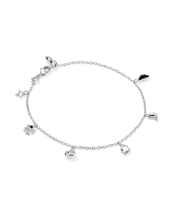 Kendra Scott Halloween Silver Delicate Chain Bracelet