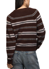 Lucky Brand Womens Cloud Soft Striped Henley Shirt