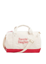 Favorite Daughter Canvas Duffle Bag