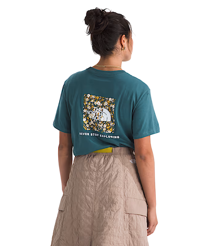 The North Face Womens Evolution Floral Box NSE Short-Sleeve T-Shirt